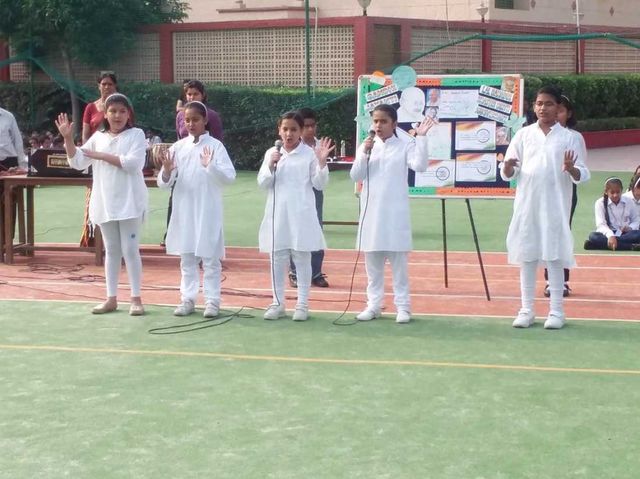 Modern Convent School, Sector - 4 - Gandhi Jayanti Celebration