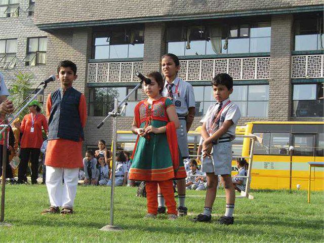 Venkateshwar International School - New Delhi - hindi diwas Celebration