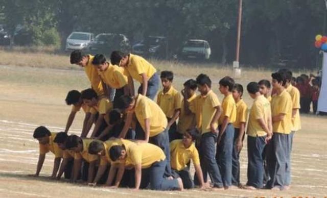 Nirmal Bhartia School, Delhi. Sports Day. 