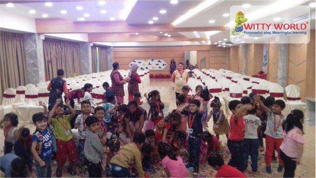Witty International School - Udaipur - Holi Celebration