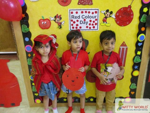 Witty International School - Udaipur - Red Day Celebration