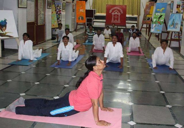 Maharana Mewar Public - City Palace - International Yoga Daya