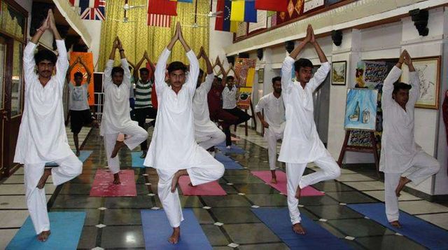 Maharana Mewar Public - City Palace - International Yoga Day