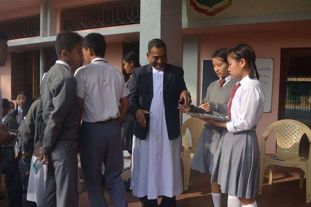 Don Bosco Higher Secondary School, Dimapur - Investiture Ceremony