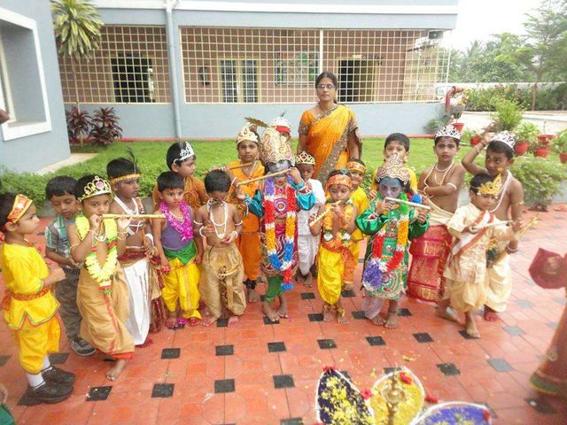 Sanskruthi Global School - Krishnajanmastami Celebrations