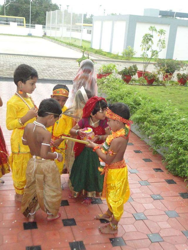 Sanskruthi Global School - Krishnajanmastami Celebrations