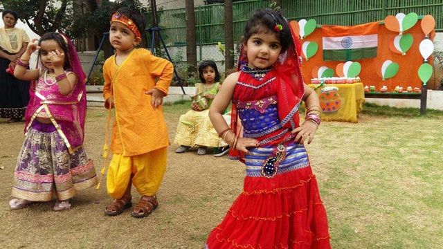 Greenwood High Pre School, Whitefield, Bengaluru - Independence Day Celebration 