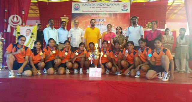 Amrita Vidyalayam - Jnana Ganga Nagar - Kabaddi Tournament Winnerb