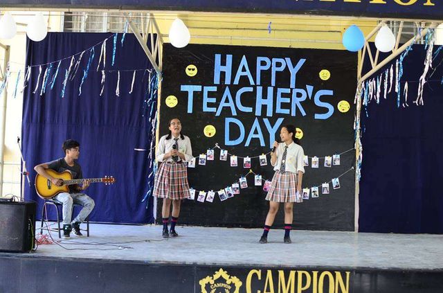 Campion International School - Salbar - Teacher's Day Celebration