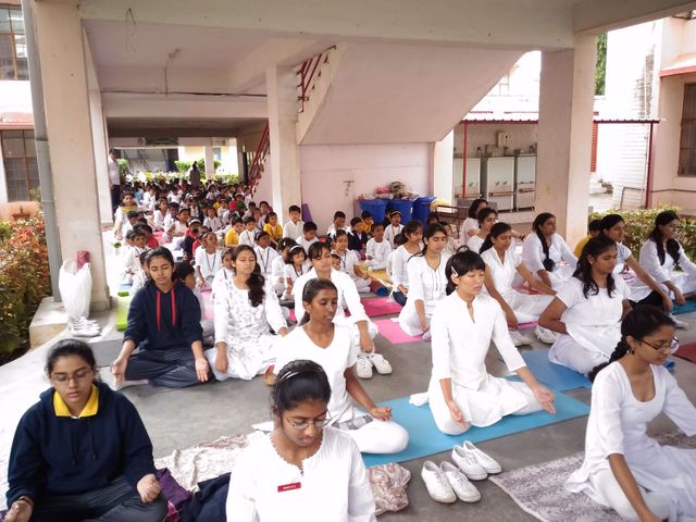 Army Public School - K. Kamaraj Road - International Yoga Daya