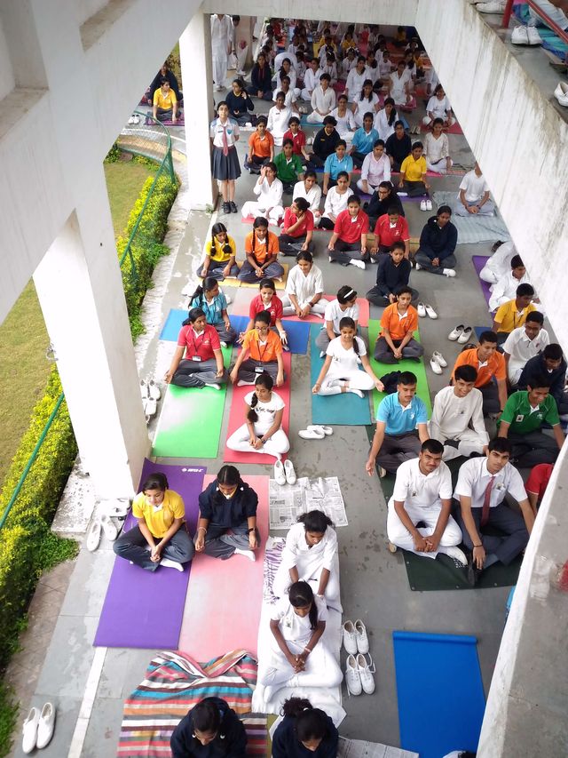 Army Public School - K. Kamaraj Road - International Yoga Day