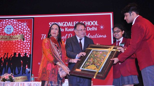 Springdales School, Dhaula Kuan - Celebrates Annual Day With Great Fanfareb