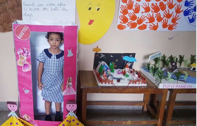 JSS Public school Banashankari Bangalore -Exhibition photos