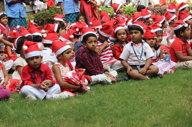 Silver Oaks international high school dommasandra Bangalore Christmas day celebration photos