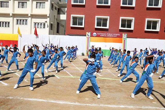 National Public School, Rajajinagar - The Annual Sports Meetb