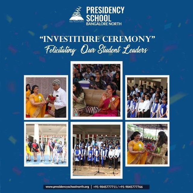 Presidency School, Yelahanka - Investiture Ceremonyb