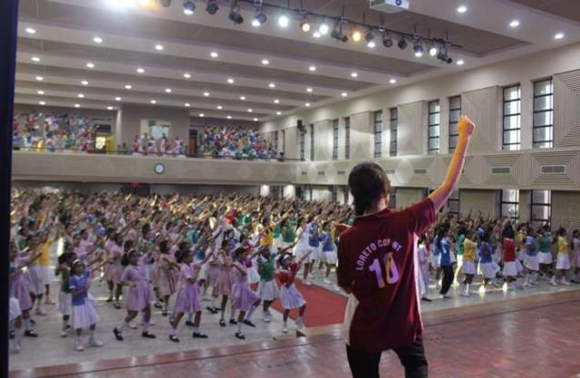 Loreto Convent School, Delhi National Sports Day Photos