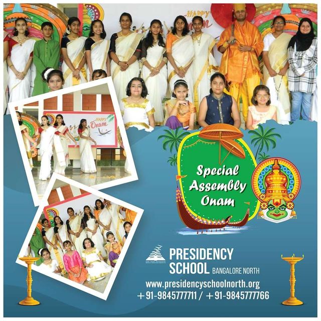 Presidency School, Yelahanka - Onam Celebrationb