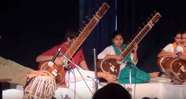  Raag Asavari- Sahyadri School Sitar Musical Instrument b