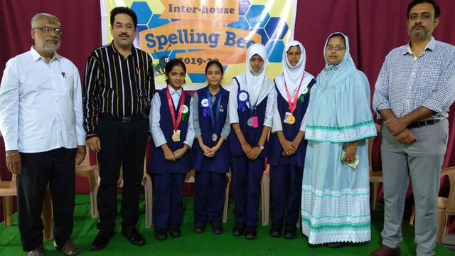Focus School, Noor Khan Bazar - Spelling Bee Competitiona