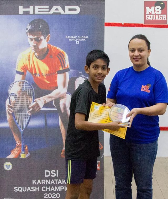 Delhi Public School Bengaluru South, Konanakunte - Karnataka State Closed Squash Championsip