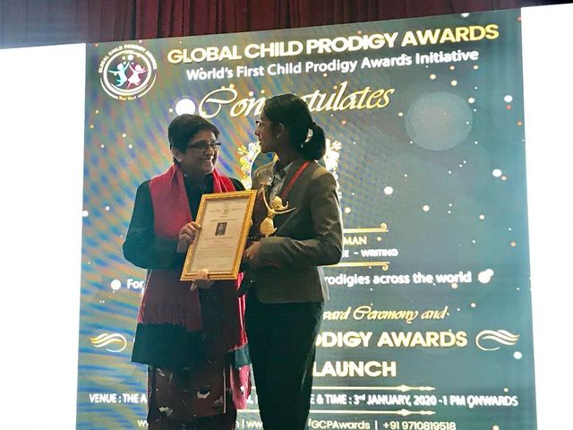 Greenwood High International School, Varthur - Global Child Prodigy award 2020 for writing