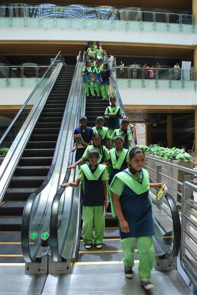 Parikrama Centre For Learning, Jayanagar - Junior College trip to Orion Mall