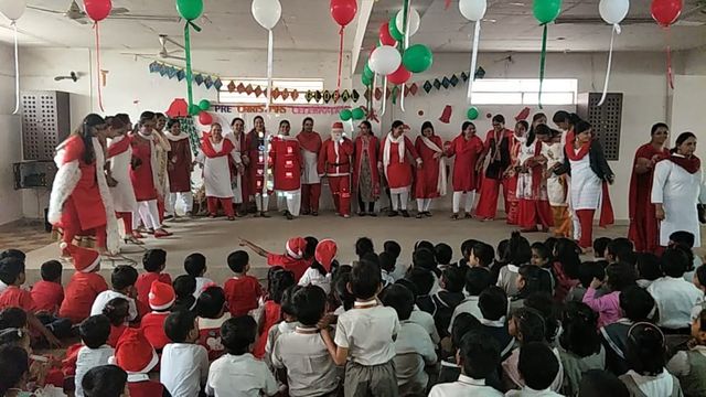 Ravindra Bharati Globle School, Samasandra Palya - Christmas Daya