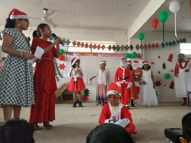Ravindra Bharati Globle School, Samasandra Palya - Christmas Day