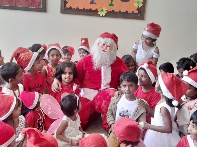 Ravindra Bharati Globle School, Samasandra Palya - Christmas Day