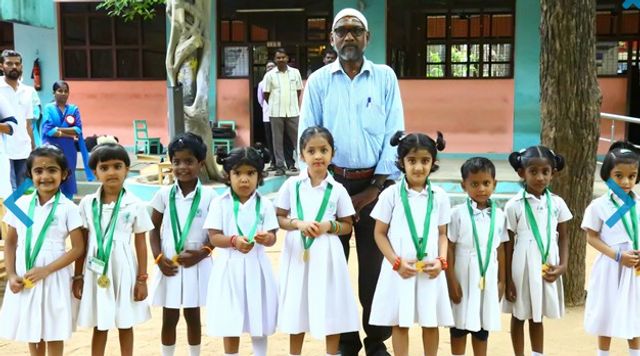 Vanavani Matric Hir. Sec School Investiture Ceremony Photos