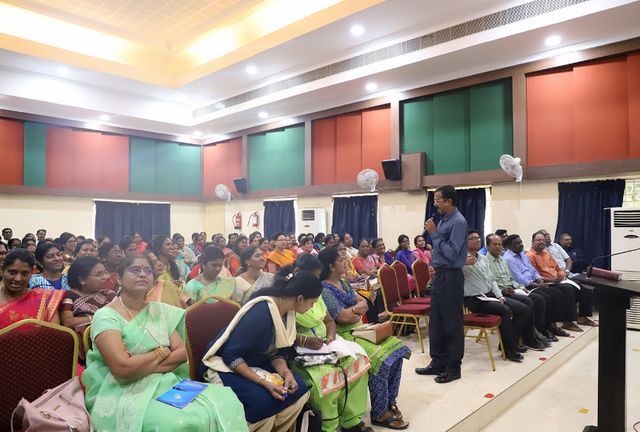 St. Michael's Academy MHSS, Gandhi Nagar Teachers Seminar Meeting Photos -zedua
