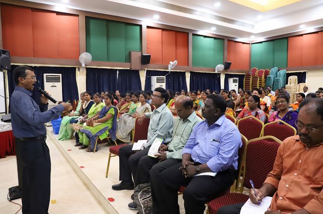 St. Michael's Academy MHSS, Gandhi Nagar Teachers Seminar Meeting Photos -zedua