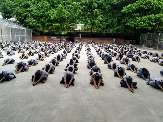 Jyothy Kendriya Vidyalaya - Yelachenahally Yoga Day Photos