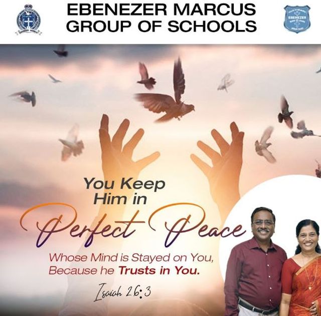 Ebenezer Marcus Matriculation Higher Secondary School. Thiagarajan Marcus Vijaya Thiagarajana