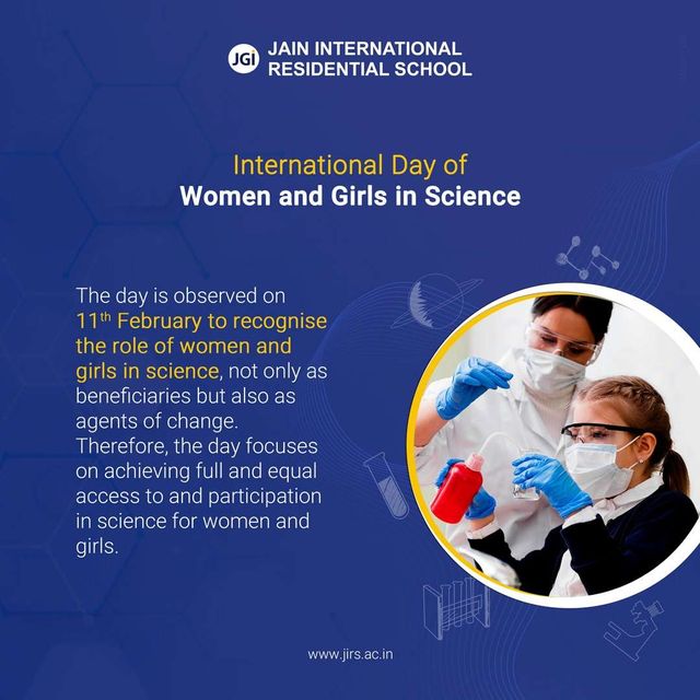 JIRS Wishes International Day of Women and Girls in Sciencea