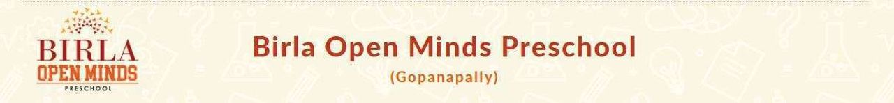 Birla Open Minds Pre School  Gopanapalli Cover Image