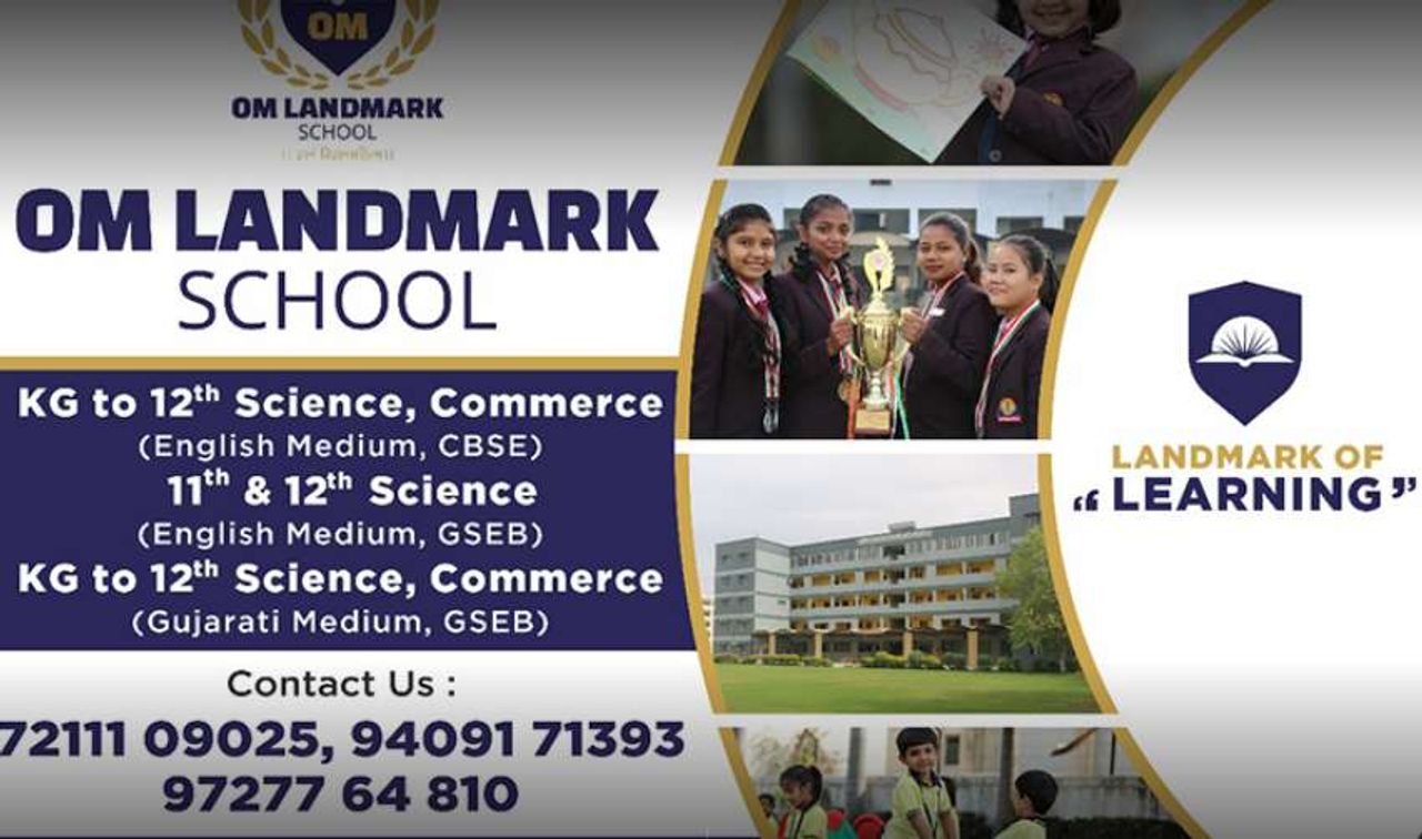 Om Landmark School - Gandhinagar Cover Image